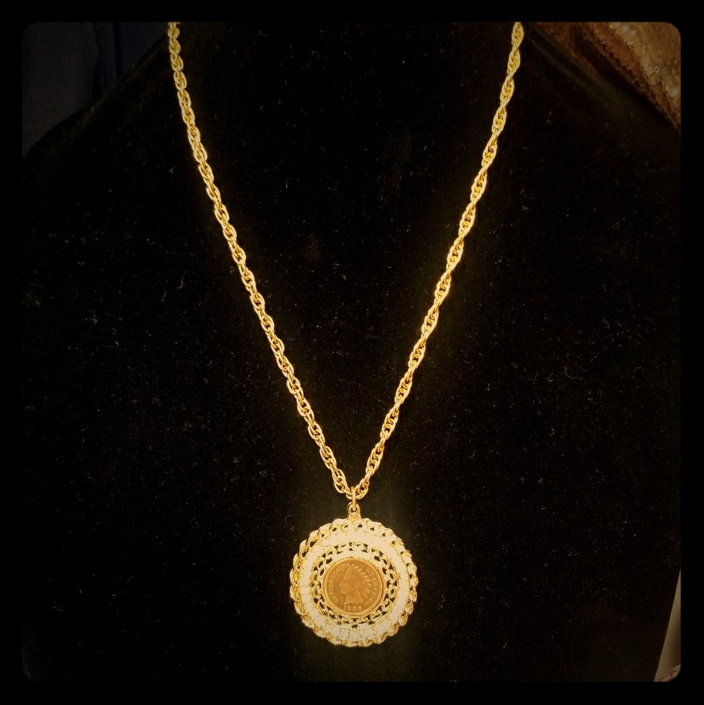 Coin necklace